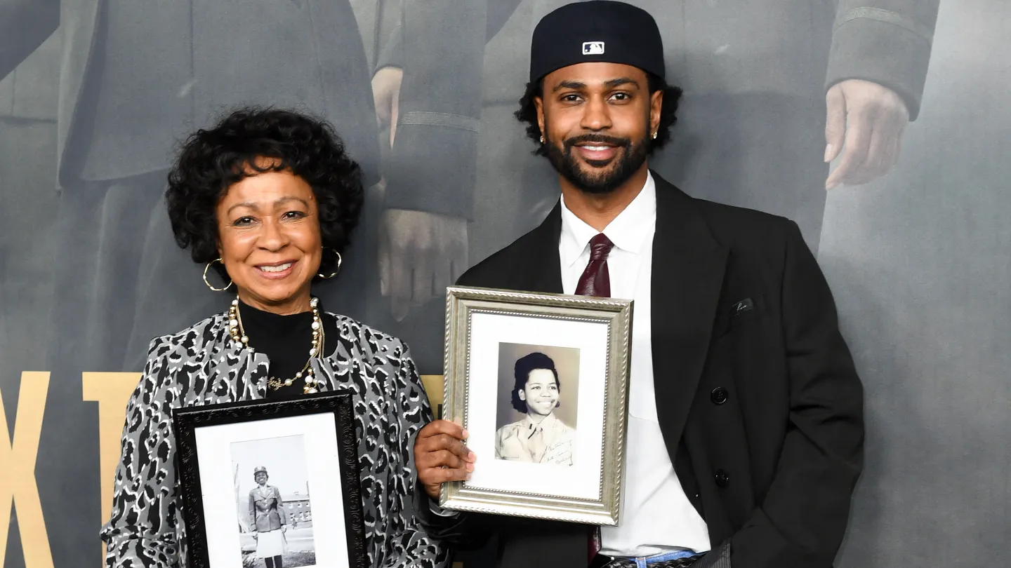 Big Sean Brings Grandmother’s Photo to ‘Six Triple Eight’ Premiere, With Real-Life Connection to Tyler Perry’s Film